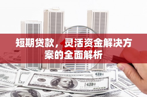 碧江短期贷款，灵活资金解决方案的全面解析