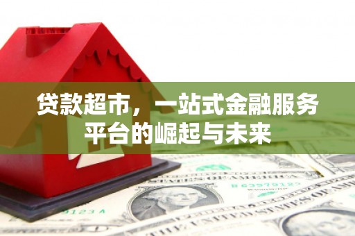 碧江贷款超市，一站式金融服务平台的崛起与未来