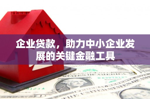 碧江企业贷款，助力中小企业发展的关键金融工具