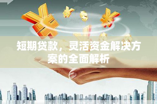 碧江短期贷款，灵活资金解决方案的全面解析