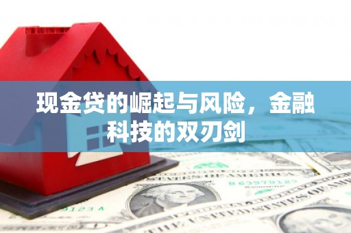 碧江现金贷的崛起与风险，金融科技的双刃剑