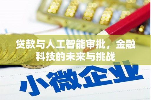 碧江贷款与人工智能审批，金融科技的未来与挑战