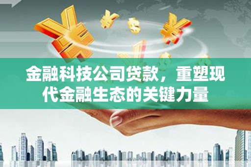 碧江金融科技公司贷款，重塑现代金融生态的关键力量