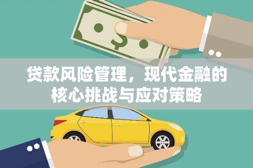 碧江贷款风险管理，现代金融的核心挑战与应对策略